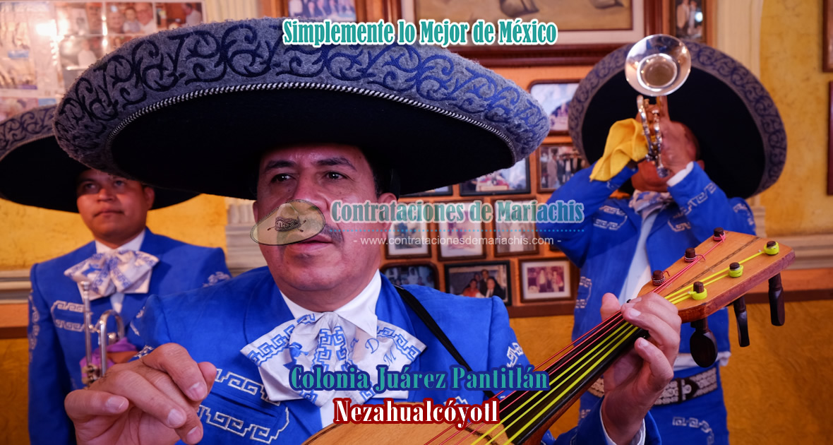 Mariachis en Colonia Juárez Pantitlán