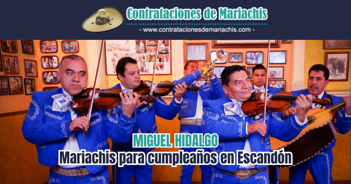 Mariachis en Escandón